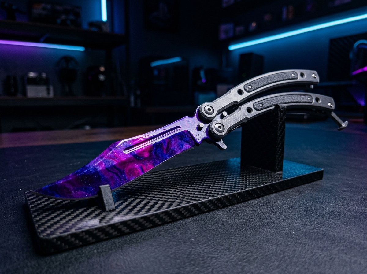 Réplica Butterfly Knife Doppler Phase 2 3D